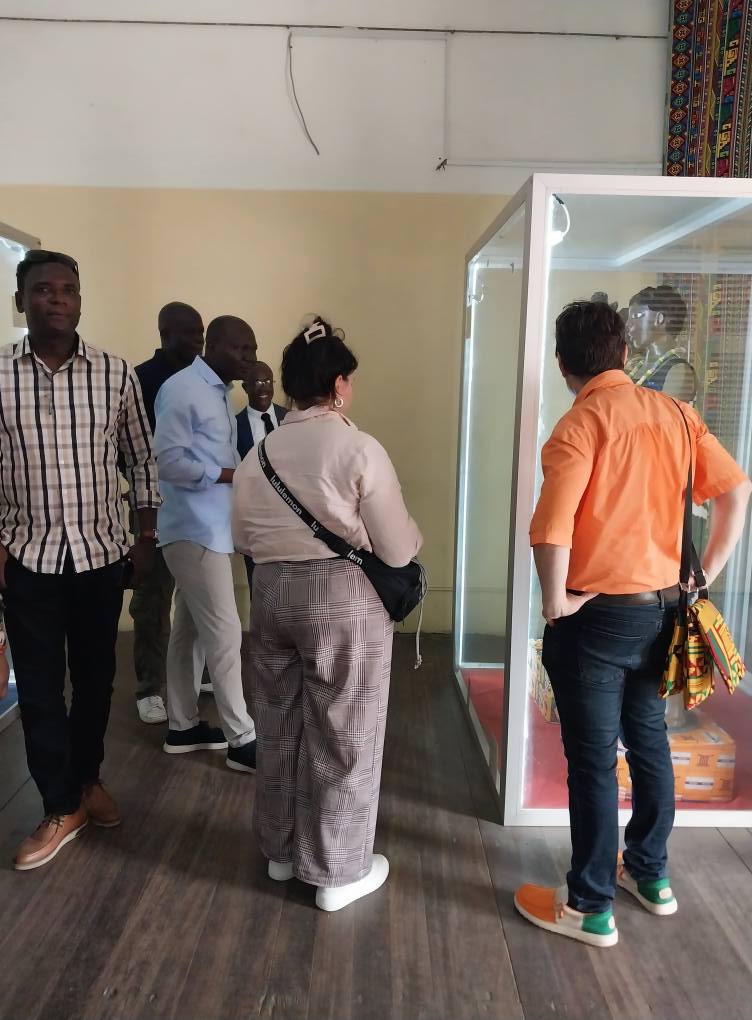visite de la délégation de l'université de Flensburg ( Allemagne) à l'UFRSEG
