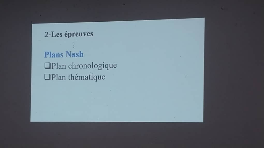 LES ENSEIGNANTS SE FORMENT AU CONCOURS D'AGREGATION